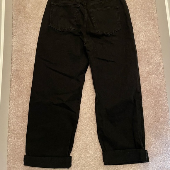 Black Topshop One oversized mom jeans size 34 - Picture 8 of 13